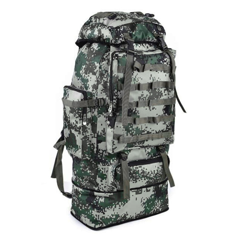 100L Waterproof Hiking Travel Backpack Lightweight Durable Backpack