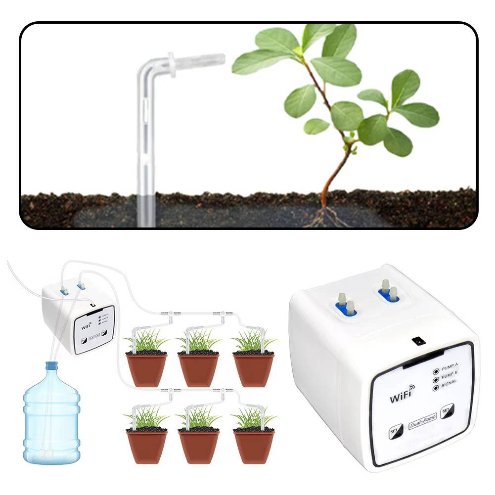 WiFi Smart Irrigation Controller Automatic Plant Watering System for 20 Pots