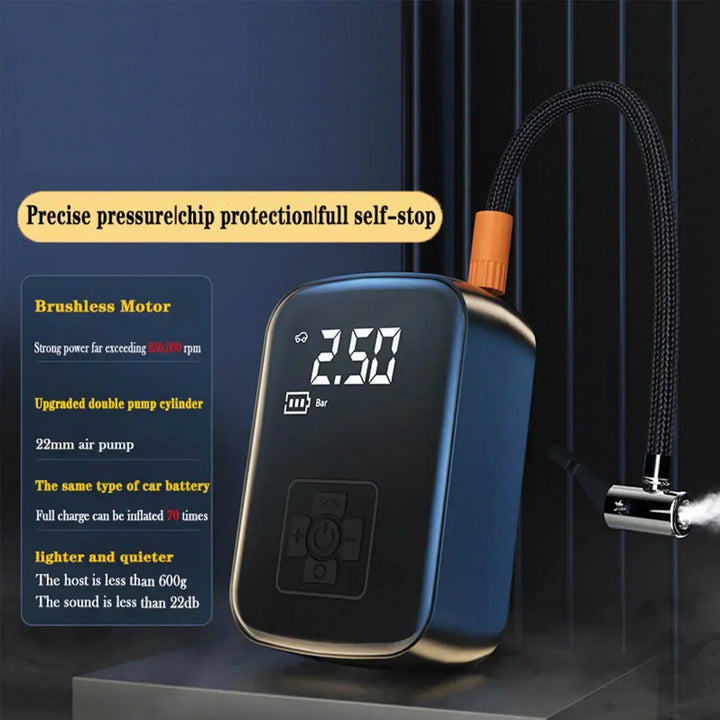 Wireless Digital Car Tire Inflator Air Compressor Pump