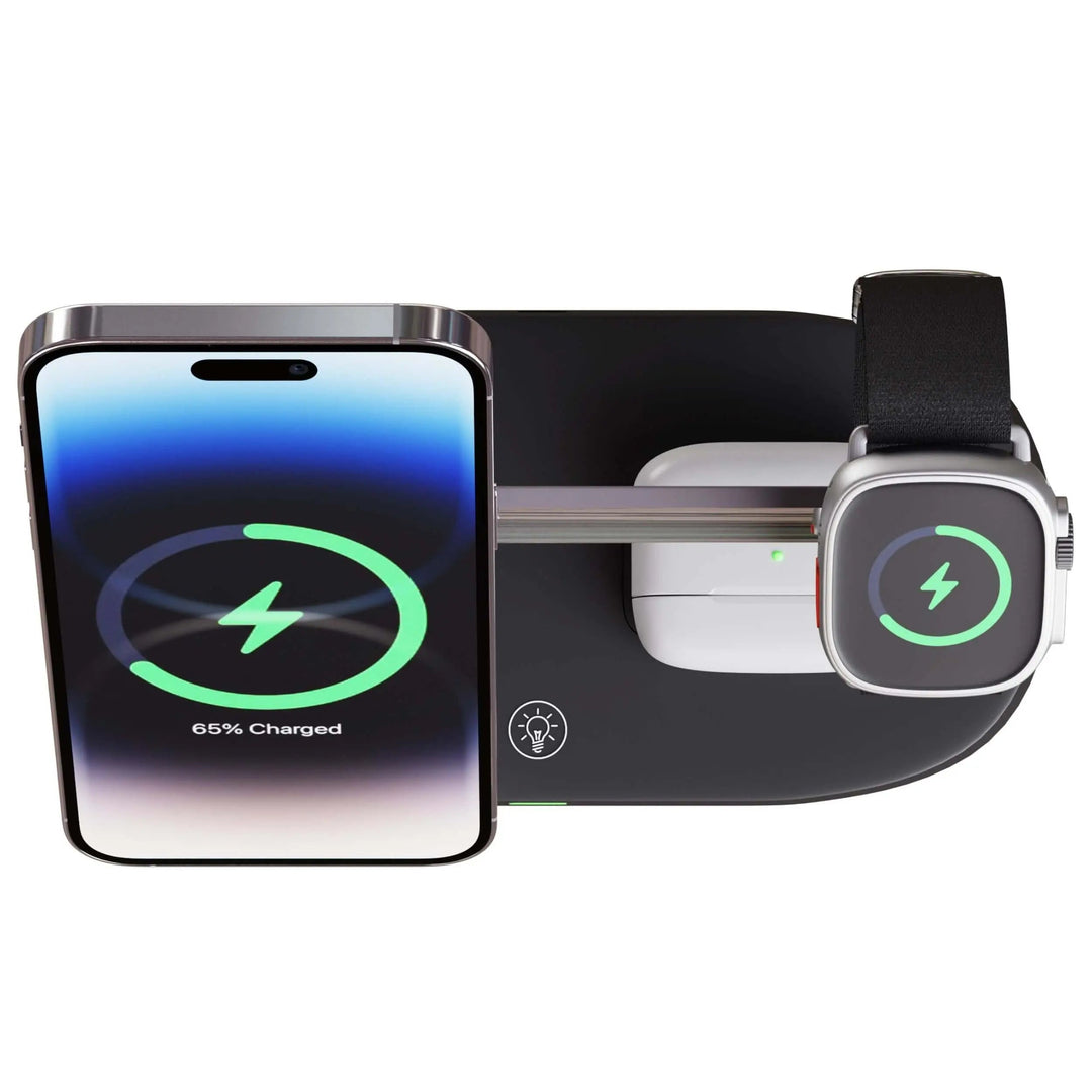 Wireless Charging Station Fast Charge Pad Multi Device Wireless Charger