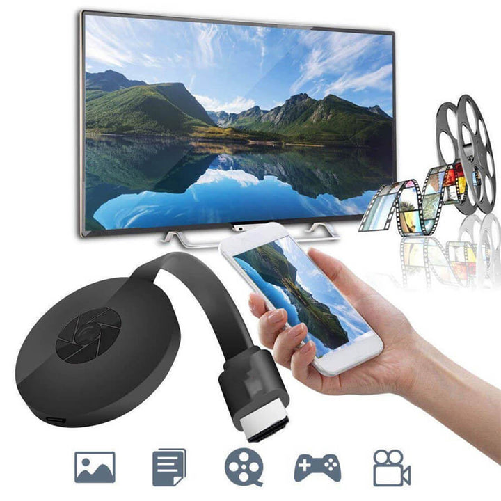 Wireless HDMI Streaming Dongle TV Screen Mirroring Adapter