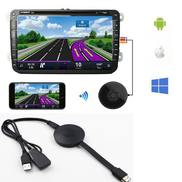 Wireless HDMI Streaming Dongle TV Screen Mirroring Adapter